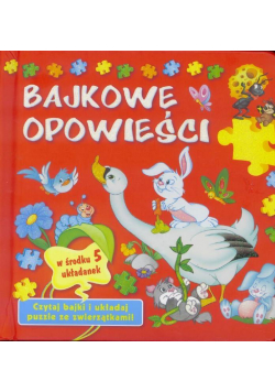 Książka z puzzlami. Bajkowe Opowieści