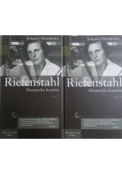 Riefenstahl Niemiecka kariera II Tomy