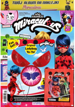 Miraculous Biedronka i Czarny Kot zestaw startowy magazyn