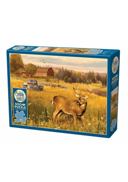 Puzzle 500 Jeleń na polu G3
