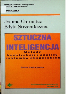 Sztuczna inteligencja metody konstrukcji i analizy systemów eksperckich