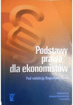 Podstawy prawa dla ekonomistów