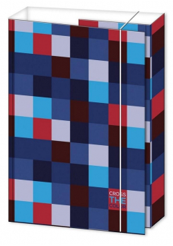 Teczka z gumką A4 Priplak Cross the Color