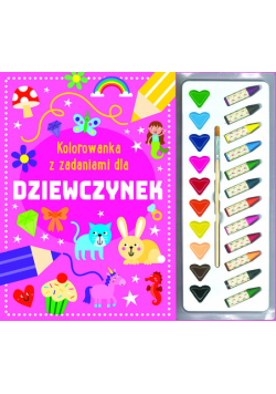 Kolorowanka z zadaniami dla dziewczynek