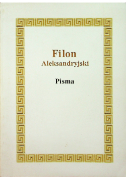 Filon Aleksandryjski Pisma
