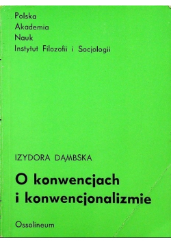 O konwencjach i konwencjonalizmie