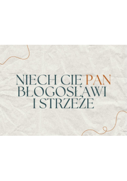 Karnet - Niech Cię Pan - napisy