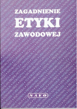 Zagadnienie etyki zawodowej