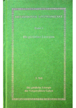 Die gottlichen Liturgien