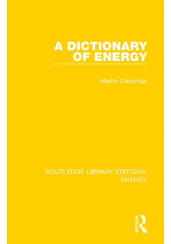 A Dictionary of Energy