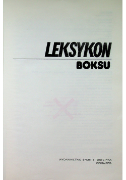 Leksykon boksu