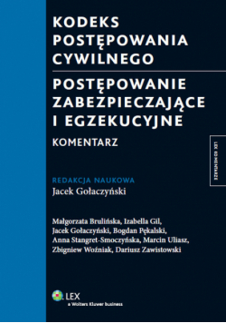 Kodeks postępowania cywilnego Postępowanie zabezpieczające i egzekucyjne