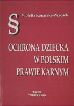 Ochrona dziecka w polskim prawie karnym