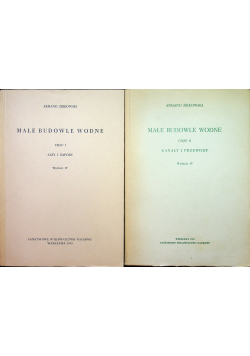 Małe budowle wodne Część I i II