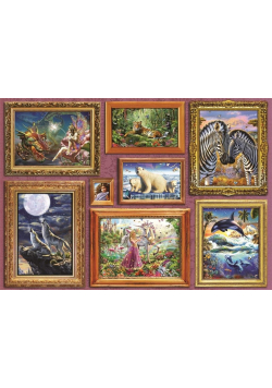 Puzzle 6000 Galeria ośmiu obrazów