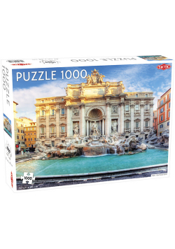 Puzzle Fontanna di Trevi - Rzym 1000