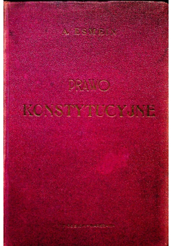 Prawo konstytucyjne 1921 r.