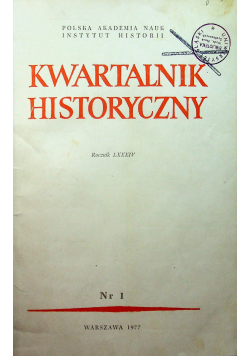 Kwartalnik historyczny 1977
