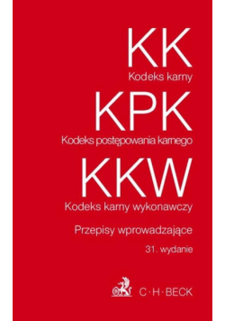 KK, KPK, KKW, (trojaczek), 31 wyd.