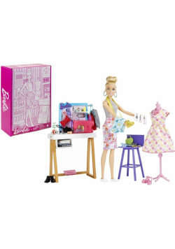 Barbie. Lalka Projektantka i studio mody HDY90