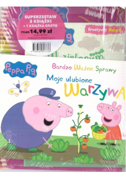 Zestaw 3 książeczek: Świnka Peppa