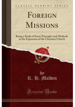 Foreign Missions reprint z 1910 r.
