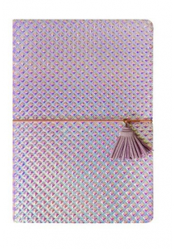 Notes A5/80K srebrny holograficzny