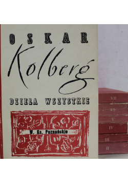 Kolberg Dzieła Wszystkie 7 tomów