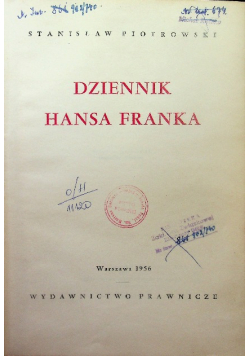 Dziennik Hansa Franka