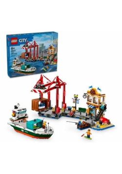LEGO(R) CITY 60422 (3szt) Port ze statkiem towarowym