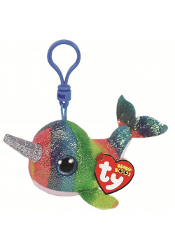 Beanie Boos Nori - Kolorowy Narw jednozębny