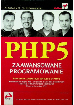 PHP 5 zaawansowane programowanie