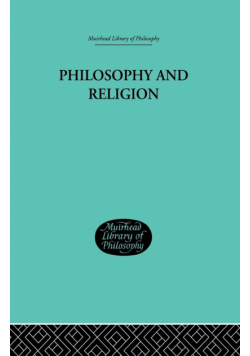 Philosophy and Religion