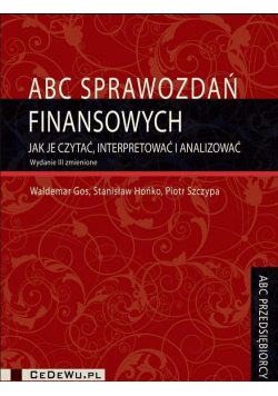 ABC sprawozdań finansowych w.2014
