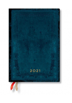 Kalendarz książkowy midi 2021 12M Calypso Bold