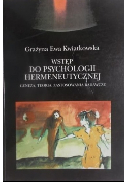 Wstęp do psychologii hermeneutycznej
