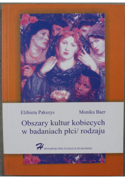 Obszary kultur kobiecych w badaniach płci rodzaju