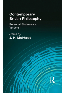 Contemporary British Philosophy