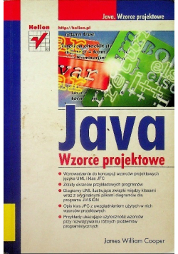 Java wzorce projektowe