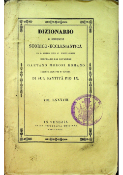 Dizionario 1858