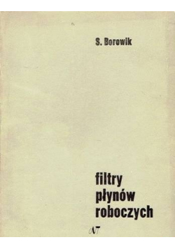 Filtry płynów roboczych