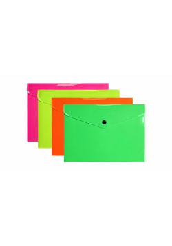 Teczka koperta A5 PP neon (10szt)
