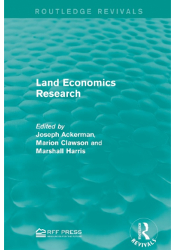 Land Economics Research