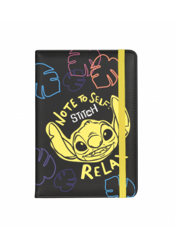 Notes A5 80k.linia z gumką Disney Black Stitch wzór 2