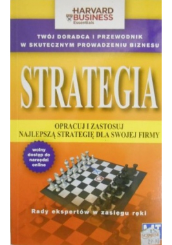 Strategia opracuj i zastosuj najlepszą strategię dla swojej firmy