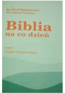 Biblia na codzień tom 3