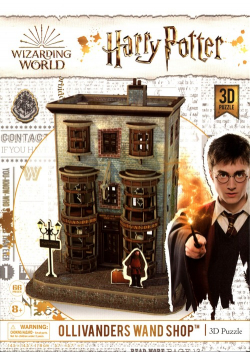 Puzzle 3D Harry Potter Sklep Ollivandera z różdżkami na Pokątnej