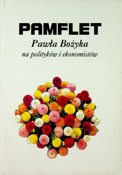 Pamflet  na polityków i ekonomistów