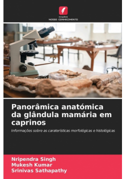 Panorâmica anatómica da glândula mamária em caprinos