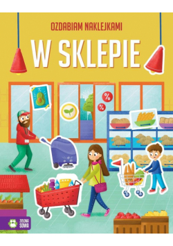 Ozdabiam naklejkami. W sklepie